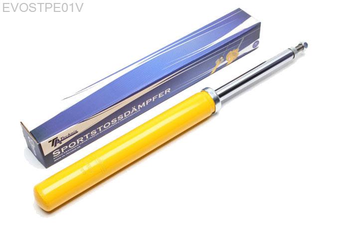 EVOSTPE01V, Sport schokdemper Vooras, Citroen Saxo, Sport shock absorber front axlePeugeot 106Citroen AXCitroen Saxo, Verlaging tot -40mm mogelijk, Prijs is per stuk ! , aantal ingeven bij bestellen